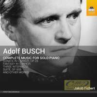 Busch: Complete Music for Solo Piano